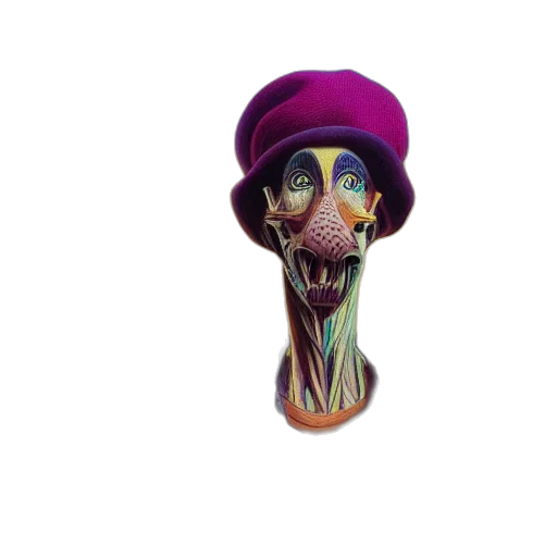 hat, mask, creature, face transparent PNG cut-out