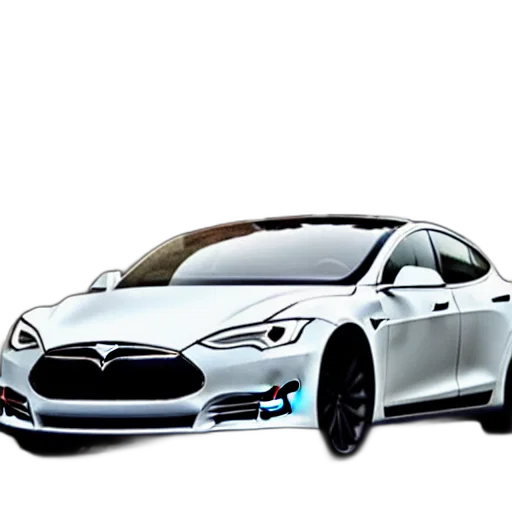 car, robot, 3d render, photorealistic, concept art, cartoon, cloudy, day transparent PNG cut-out