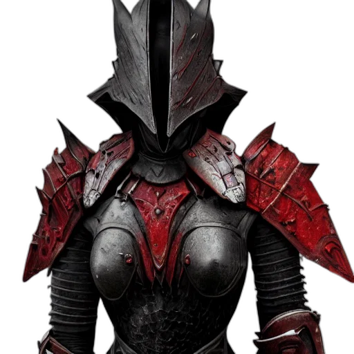 mask, sword, weapon, dragon, concept art, fantasy art, 3d render, comic book art transparent PNG cut-out