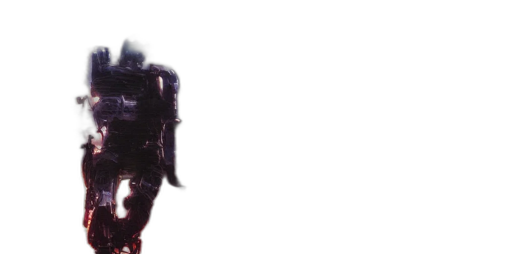 face, mask, robot, creature, 3d render, cyberpunk, concept art, photorealistic transparent PNG cut-out