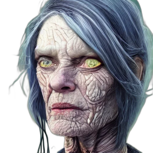 face, mask, creature, staff transparent PNG cut-out