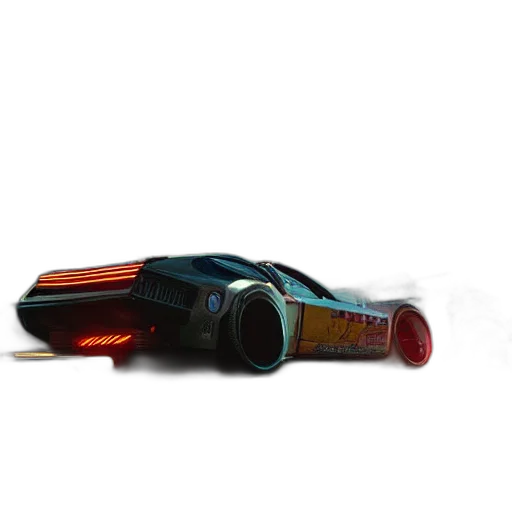 car, weapon, robot, shoes, concept art, 3d render, cyberpunk, pixel art transparent PNG cut-out