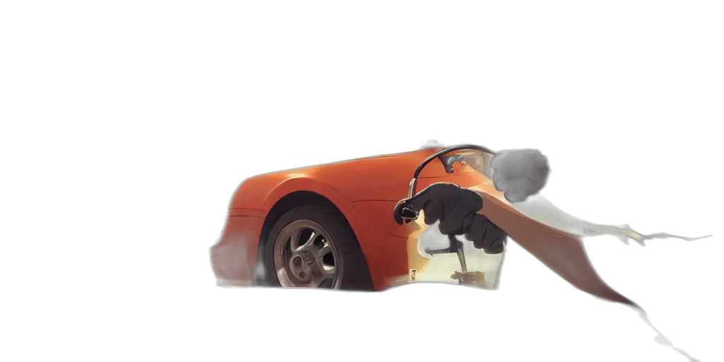 car, weapon, bottle, concept art transparent PNG cut-out