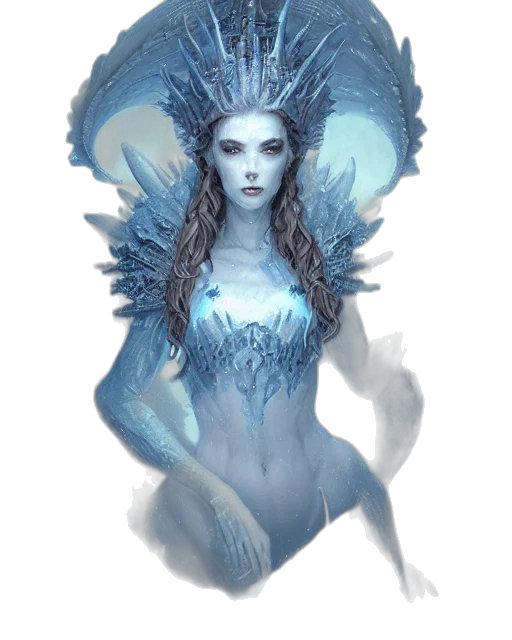 creature, dragon, dress, fantasy art, concept art, pixel art, comic book art, underwater transparent PNG cut-out