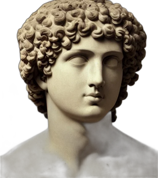 face, crown, jewelry, hair, photorealistic, vaporwave, 3d render, concept art transparent PNG cut-out