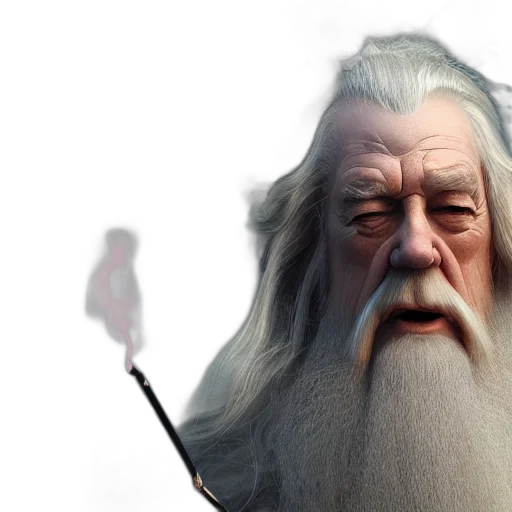 staff, dragon, face, sword transparent PNG cut-out