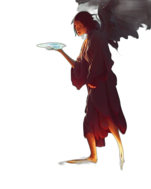 food, staff, creature, jacket, concept art, fantasy art, pixel art, comic book art transparent PNG cut-out