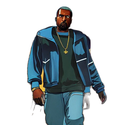 jacket, face, animal, concept art transparent PNG cut-out