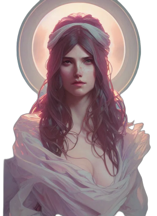 dress, face, crown, jewelry transparent PNG cut-out