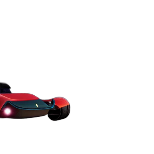 car, robot, weapon, 3d render, concept art, photorealistic, pixel art, red transparent PNG cut-out