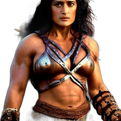 fantasy art, concept art, comic book art, photorealistic, epic, photo, muscular, salma transparent PNG cut-out