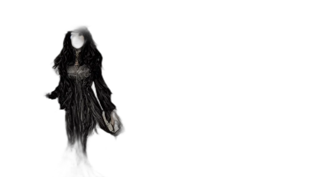 hair, mask, creature, crown, 3d render, photorealistic, concept art, fantasy art transparent PNG cut-out
