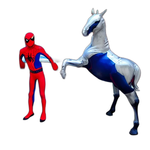 animal, creature, mask, concept art, 3d render, photorealistic, comic book art, spiderman transparent PNG cut-out