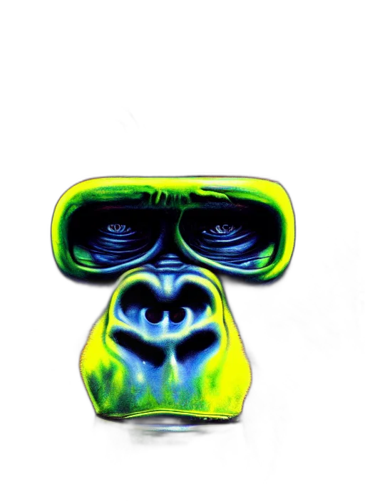 mask, face, creature, robot transparent PNG cut-out