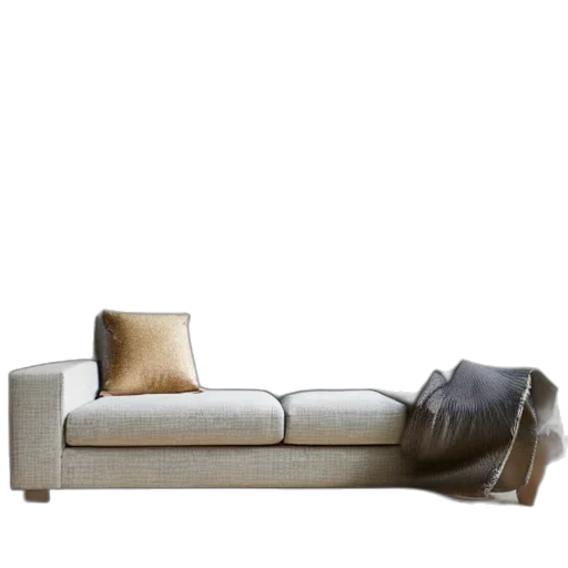 furniture, 3d render, photorealistic, earth tones transparent PNG cut-out