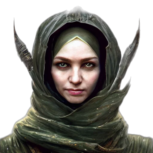 face, dragon, staff, mask, fantasy art, concept art, photorealistic, comic book art transparent PNG cut-out