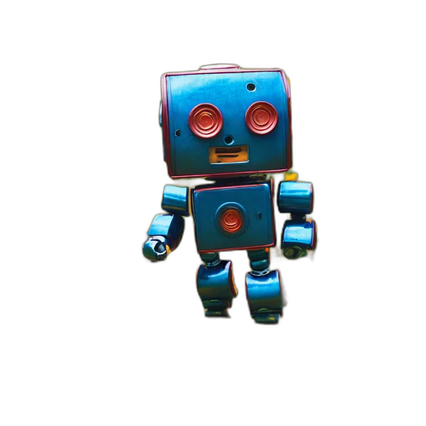 robot, creature, staff, animal transparent PNG cut-out