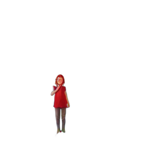 dress, jacket, staff, robot transparent PNG cut-out