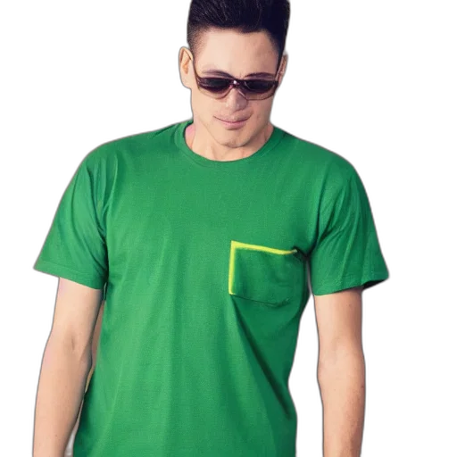 staff, 3d render, cartoon, photorealistic, pixel art, green, guy, wearing transparent PNG cut-out