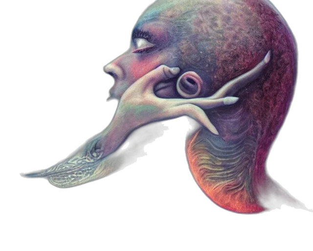 creature, mask, animal, face transparent PNG cut-out