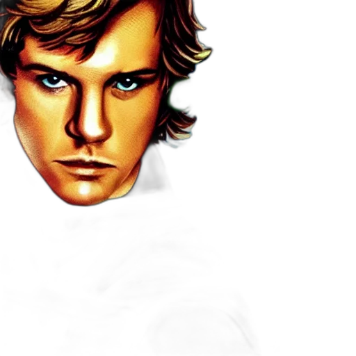 face, mask, hair, jacket, photorealistic, comic book art, pixel art, concept art transparent PNG cut-out