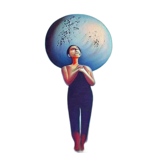 staff, dress, umbrella, concept art transparent PNG cut-out