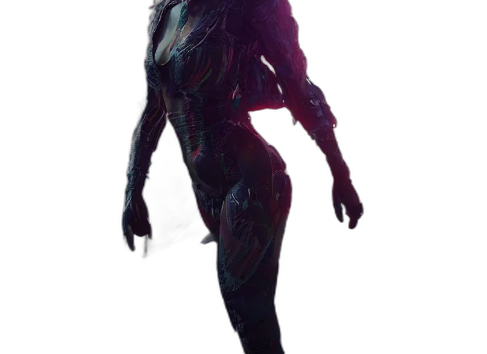 creature, robot, dress, mask transparent PNG cut-out