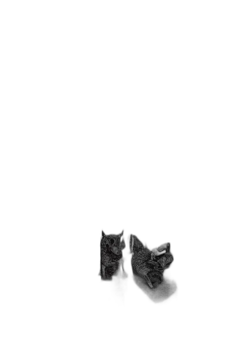shoes, jewelry, animal, mask, photorealistic, 3d render, concept art, pencil sketch transparent PNG cut-out