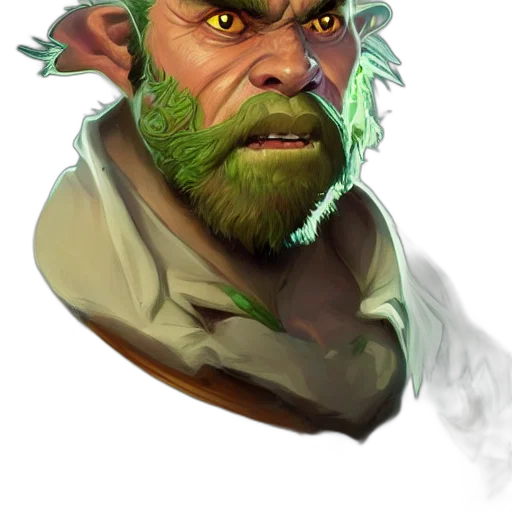 face, staff, creature, mask transparent PNG cut-out