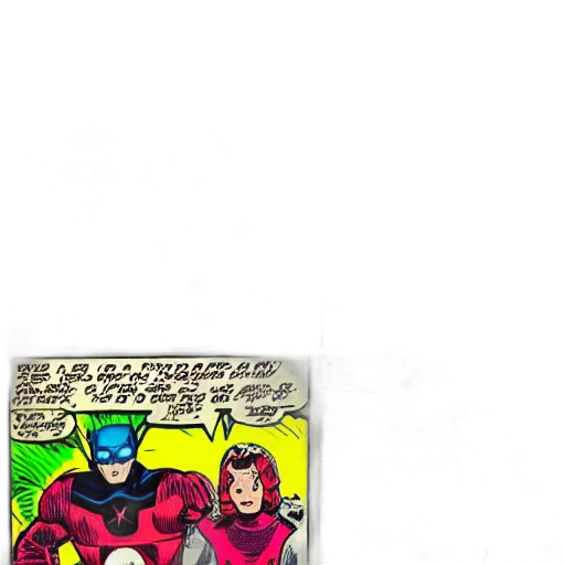 comic book art, avengers, lost, backrooms, vintage, comic transparent PNG cut-out