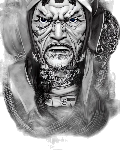 face, mask, fantasy art, comic book art, pencil sketch, photorealistic, highly, detailed transparent PNG cut-out