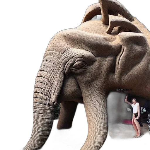creature, animal, mask, 3d render, photorealistic, concept art, amazing, photo transparent PNG cut-out