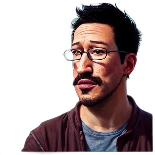face, staff, animal, hair, cartoon, photorealistic, comic book art, concept art transparent PNG cut-out