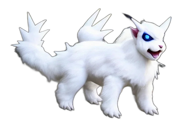 dragon, creature, animal, staff, concept art, fantasy art, 3d render, pixel art transparent PNG cut-out
