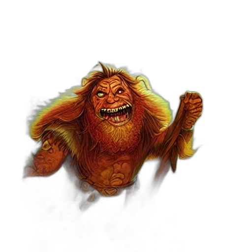 creature, staff, animal, face transparent PNG cut-out