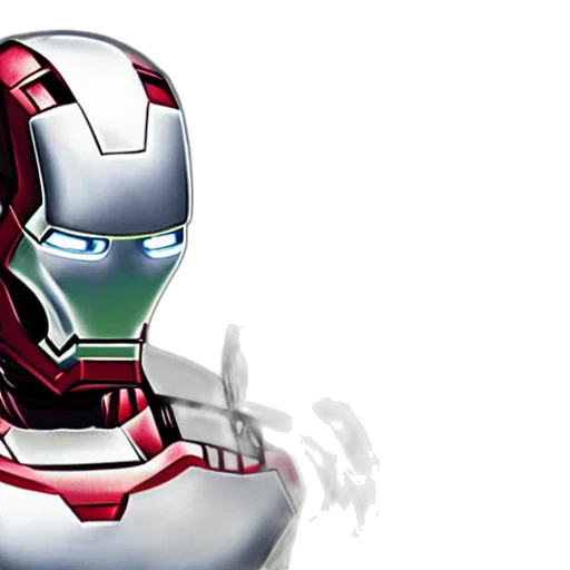robot, mask, 3d render, concept art, comic book art, pixel art, photo, iron transparent PNG cut-out