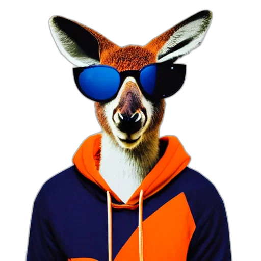 animal, jacket, mask, staff transparent PNG cut-out