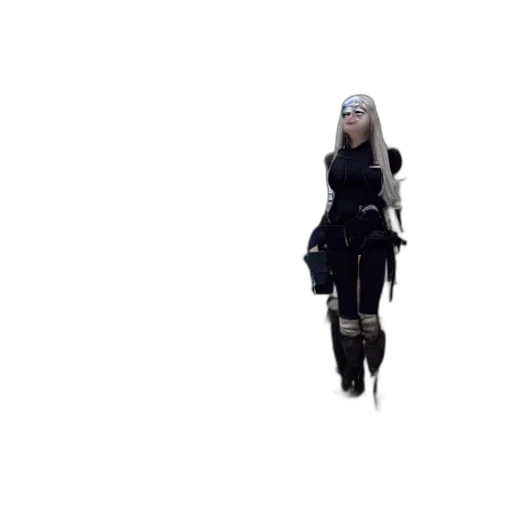 robot, staff, weapon, jacket transparent PNG cut-out