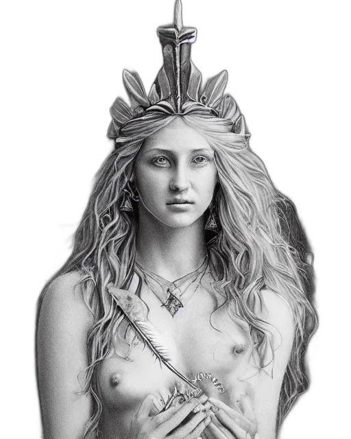 crown, jewelry, dress, fantasy art, photorealistic, pencil sketch, concept art, pencil transparent PNG cut-out