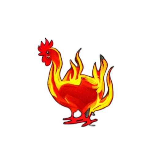 dragon, animal, food, crown, pixel art, 3d render, concept art, photorealistic transparent PNG cut-out