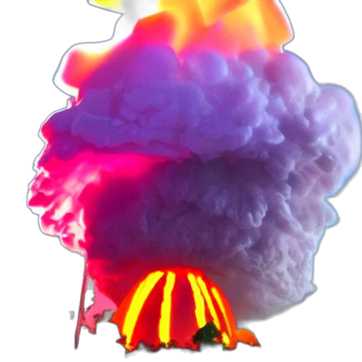 crown, jacket, umbrella, mask, concept art, 3d render, vaporwave, photorealistic transparent PNG cut-out
