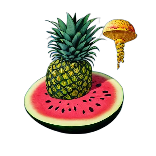 hat, crown, food, umbrella transparent PNG cut-out