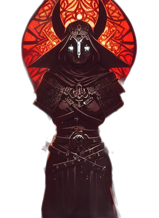 mask, sword, staff, weapon transparent PNG cut-out