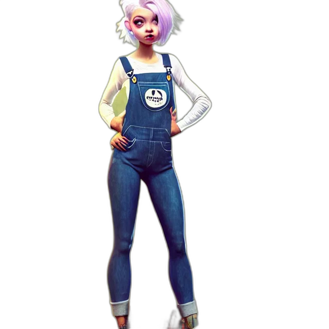 staff, concept art, 3d render, cartoon, pixel art, pastel, full, body transparent PNG cut-out