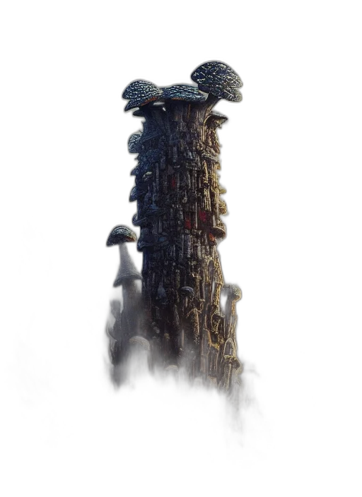 tree, crown, dragon, staff transparent PNG cut-out