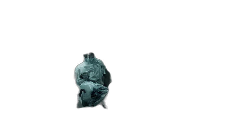 mask, dragon, creature, animal, 3d render, photorealistic, concept art, vaporwave transparent PNG cut-out