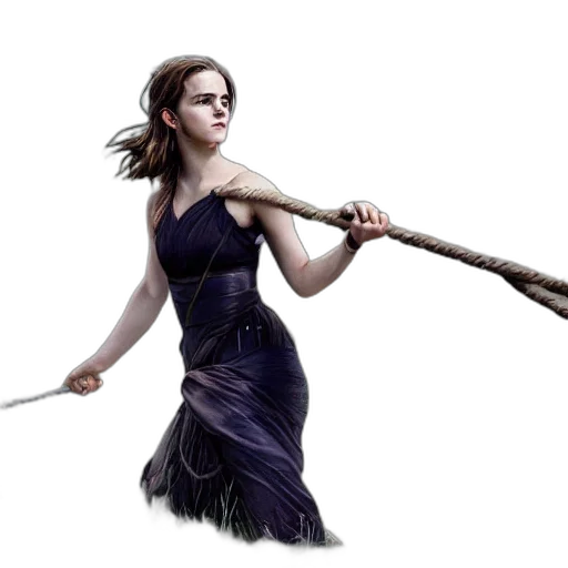 sword, staff, weapon, dress, fantasy art, concept art, photorealistic, comic book art transparent PNG cut-out