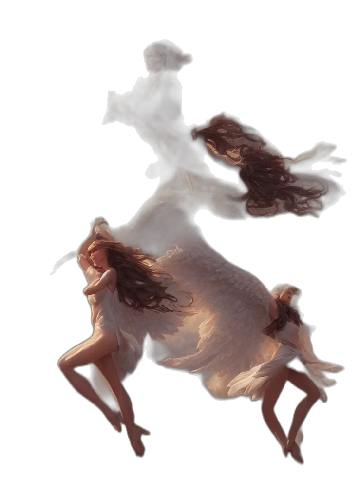 creature, hair, dragon, animal transparent PNG cut-out
