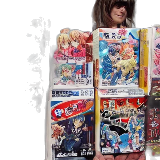 manga transparent PNG cut-out