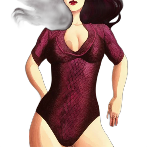 dress, mask, concept art, cartoon transparent PNG cut-out